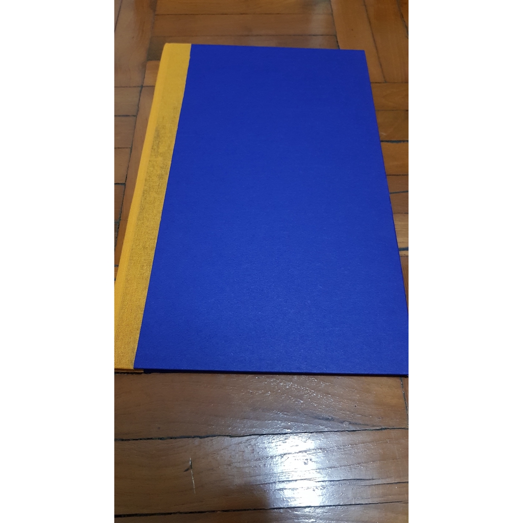 สมุดจดปกแข็งสีน้ำเงิน 2/60