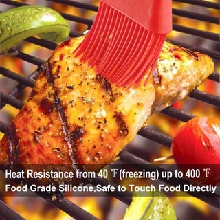 WALFOS Food Grade Heat Resistant Silicone Cake BBQ Baking Oil Brush
