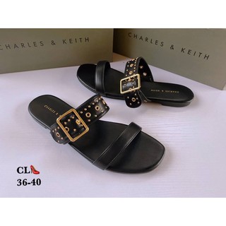 ***เชคสินค้าก่อนสั่งซื้อ***พร้อมส่งรองเท้าแตะ CHARLES&amp;KEITH งานชนช้อปพร้อมเสริฟ