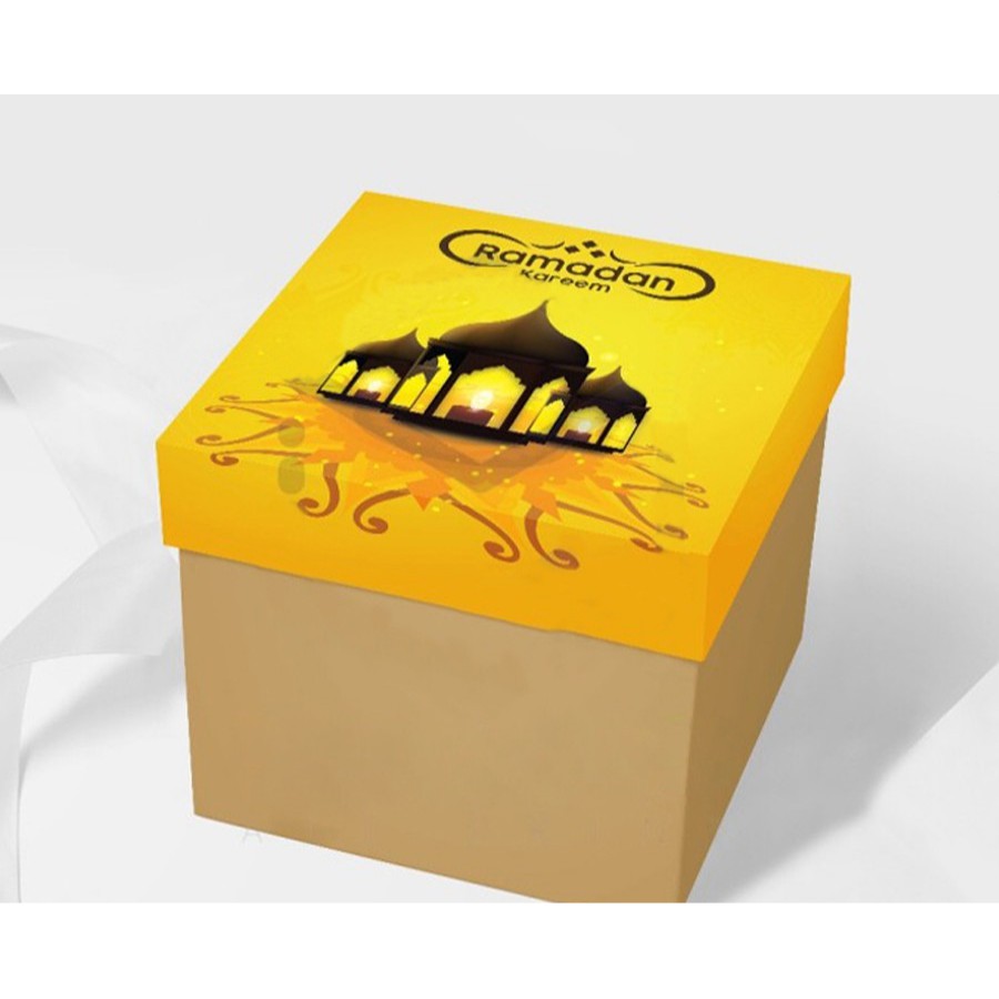 Eid Box Eid Cake Box Lapis Legit Box Eid Al-Fitr Edition Eid Cake Box Bread Box 25x25