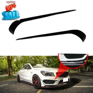 Car Front Bumper Splitter Spoiler Trim for Mercedes W117 C117 CLA Class CLA45 CLA200 CLA220 CLA250 CLA260 AMG 2013-2015