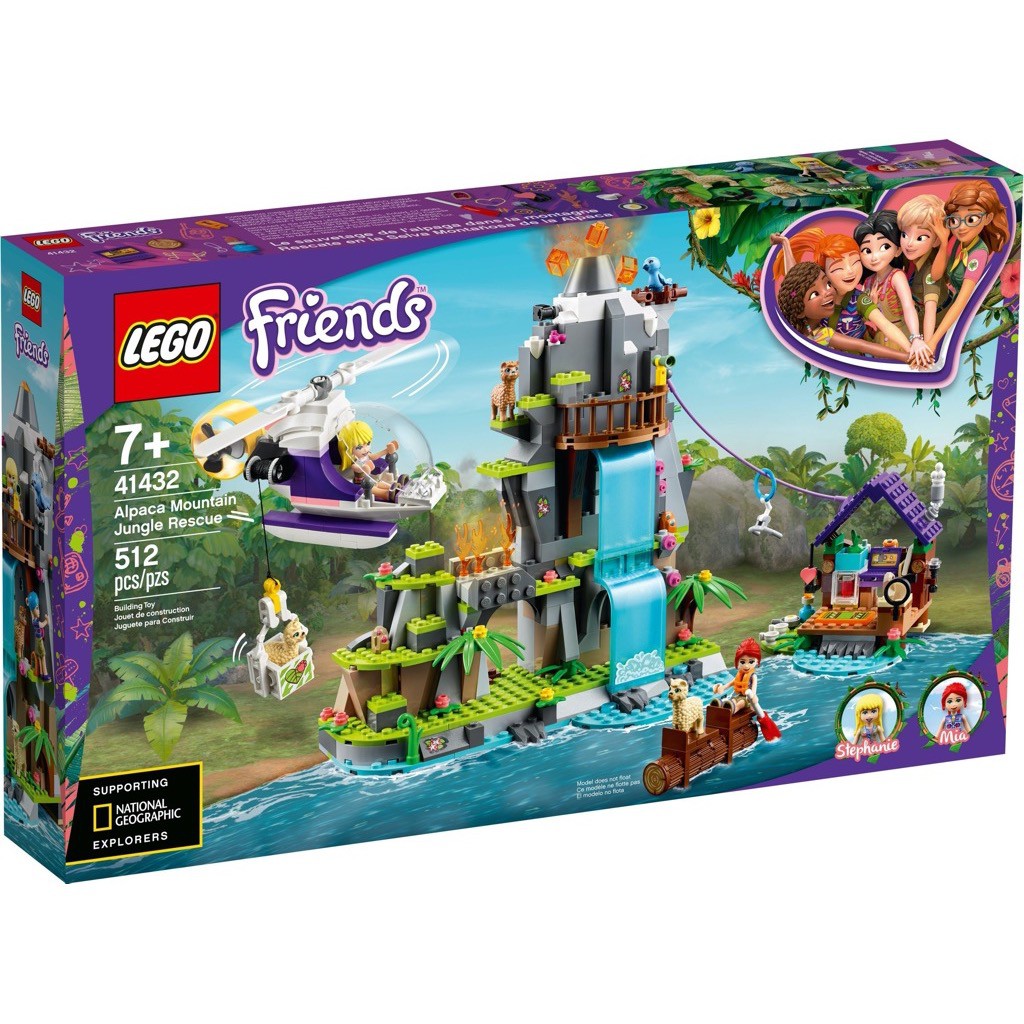 เลโก้ LEGO Friends 41432 Alpaca Mountain Jungle Rescue