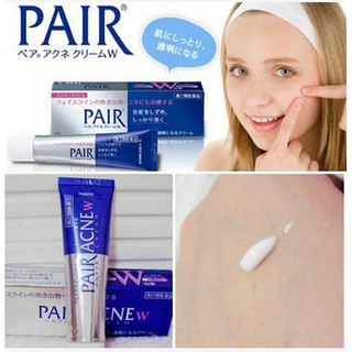 Pair Acne Cream W 14g. ครีมแต้มสิวอักเสบจากญี่ปุ่น