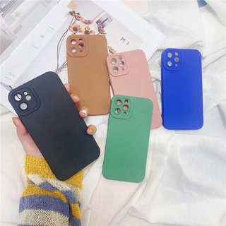 เคส ซิลิโคนนุ่มเคสป้องกันขอบสี่เหลี่ยมกล้องแองเจิลอายกันกระแทกสี Samsung Galaxy M23 M33 M53 4G 5G 2022