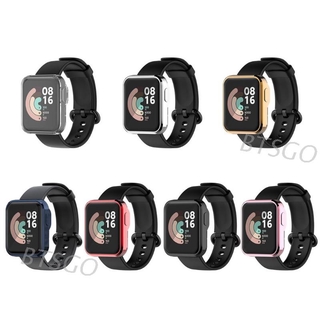 Btsg เคส Tpu ป้องกันหน้าจอนาฬิกาสําหรับ Xiaomi Mi Watch Lite Redmi