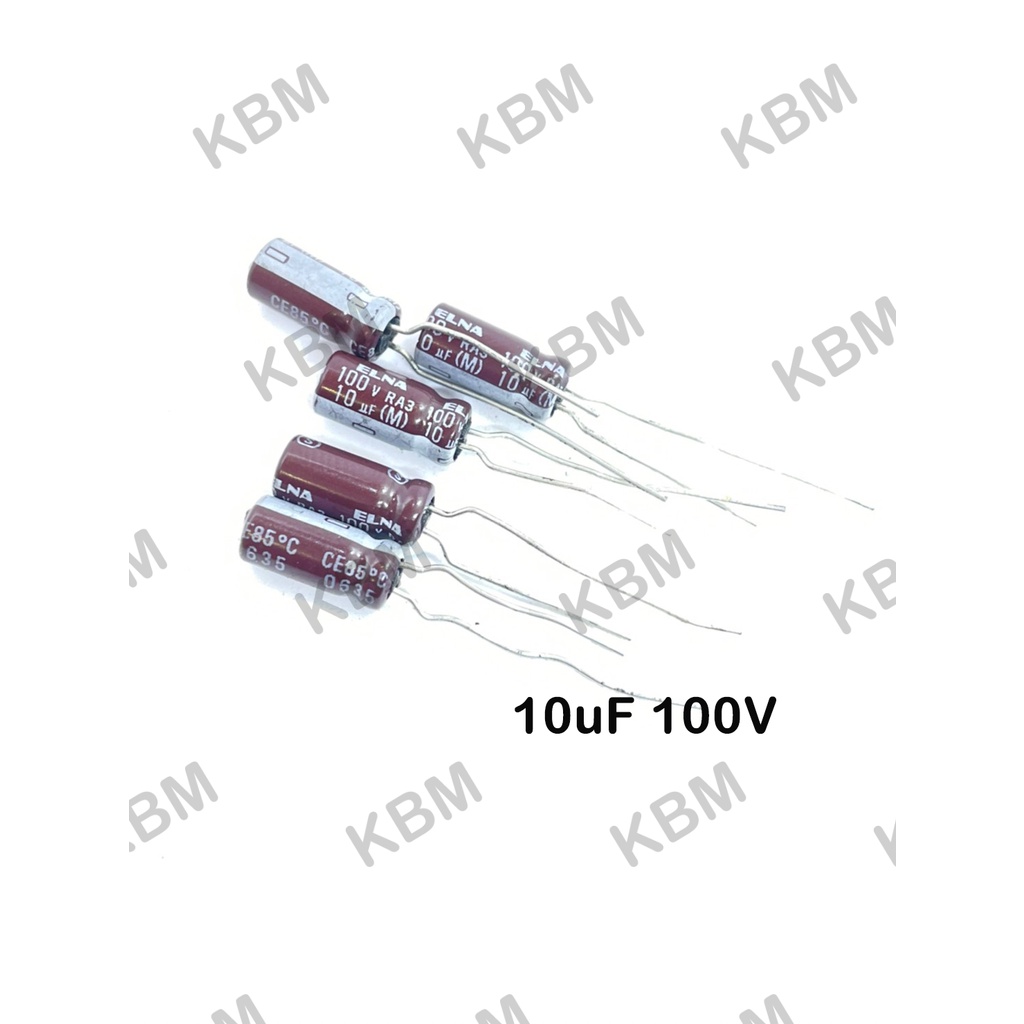 Capacitor (คาปาซิเตอร์) 10uF 100V 10uF 160V 10uF 250V 10uF 350V 10uF 400V 10uF 450V 10uF 450V 15uF 5