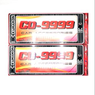 กรอบป้ายกันน้ำcd999 kumamonแบบสั้น-สั้น