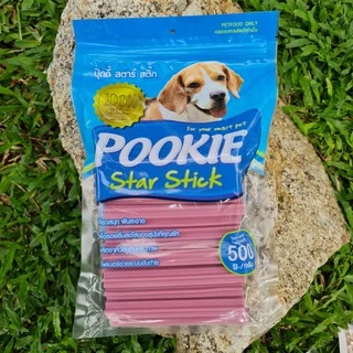 Pookie ปุ๊กกี้ขนมขัดฟัน 500 กรัม