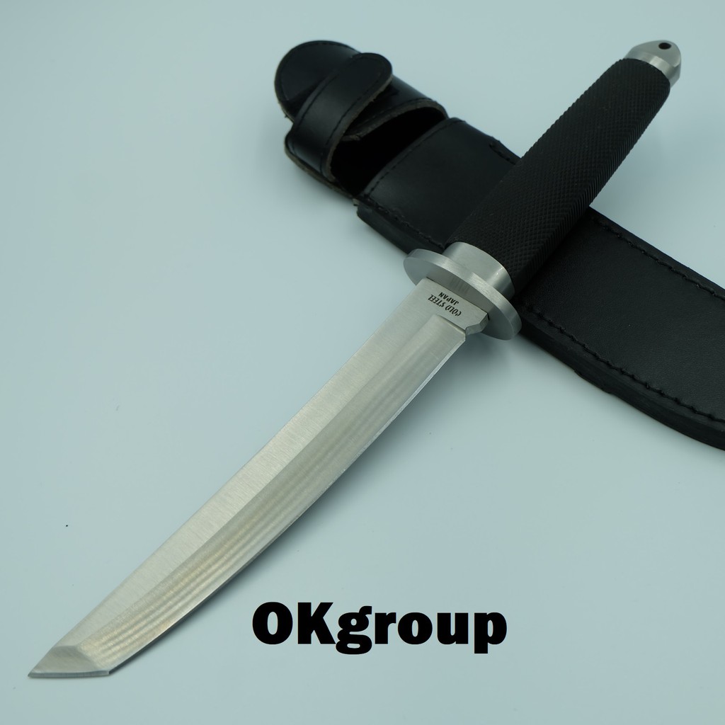 OKgroup CS01 Fixed blade knife มีดดาบสั้น มีดซามูไร มีดดาบ มีดพกพา มีดเดินป่า มีดเหน็บ 440C ยาว33cm 