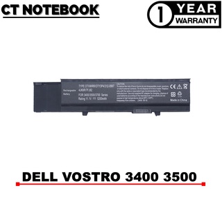 BATTERY DELL 3400 3500 3700 / แบตเตอรี่โน๊ตบุ๊ค DELL ประกัน 1 ปี พร้อมส่ง