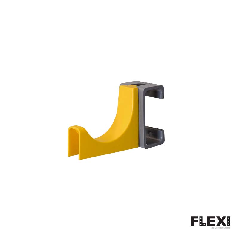 JenStore Flexi ตะขอ ABS ครึ่งวงกลม 65 มม. (1/2) RT-01A