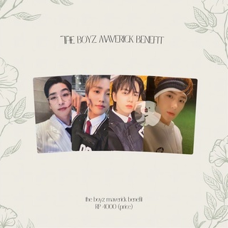 โฟโต้การ์ด The Boyz Tbz Maverick Benefit Makestar Halloween Withdrama Music Korea Apple Music 1st Sangyeon Jacob Younghoon Hyunjae Juyeon Kevin Q Changmin New Chanhee Haknyeon Sunwoo Eric Mukor Appmus Wd Ms