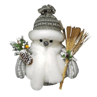 ของตกแต่ง ของตกแต่งบ้าน เกรดโรงแรม SNOW MAN 20X26 ซม. สีขาว อุปกรณ์ตกแต่งบ้านอื่นๆ