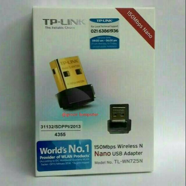 Tp Link Usb Wifi TL-WN725 Tp Link 725 อะแดปเตอร์ไร้สาย Usb