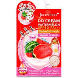 DD Cream ดีดี กันแดดแตงโม 1 ซอง แพคเกจใหม่ Jula’s herb DD CREAM WATERMELON SPF50 PA+++