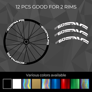 Enve-m-series-60 | 26 | 27.5 | 29 | สติกเกอร์ไวนิล สําหรับติดขอบล้อรถจักรยานเสือภูเขา