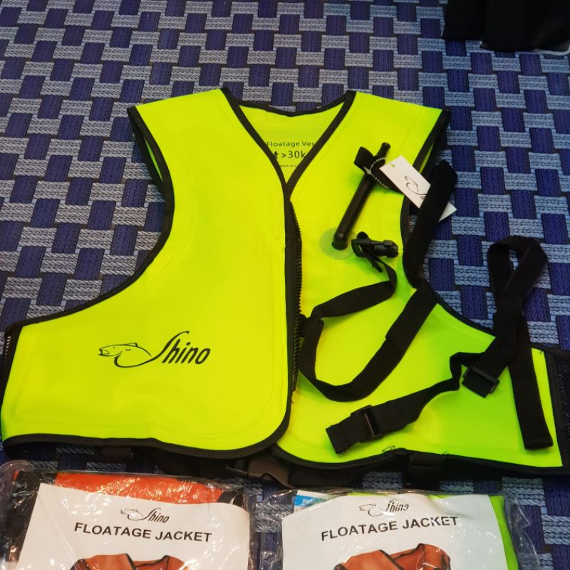เสื้อแจ็คเก็ตชีวิต SHINO FLOATAGE