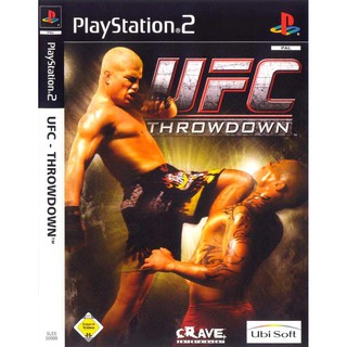 แผ่นเกมส์ UFC Throwdown PS2 Playstation2 คุณภาพสูง ราคาถูก