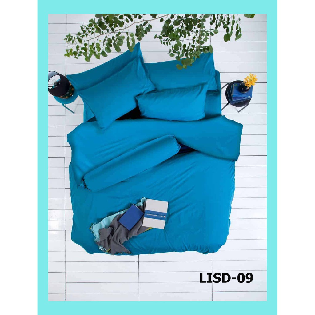 โลตัส ชุดผ้าปูที่นอน ● รวม ผ้านวม ● รหัส LISD-09 ( 5ฟุต / ควีน : 6ฟุต / คิง )