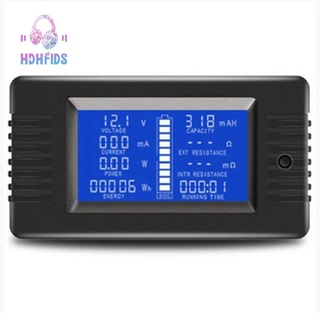 DC 0-200V 100A 200A 300A Voltmeter Ammeter Car Battery Tester Capacity Resistance Electricity Voltage Meter Monitor