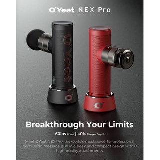 ปืนนวด O’YEET  NEX PRO รุ่นท๊อป เพื่อการฟื้นฟูร่างกายอย่างมืออาชีพ