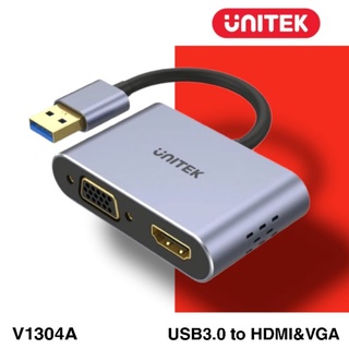 USB 3.0 to HDMI and VGA Adapter UNITEK V1304A