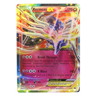 Xerneas EX XY07 เซร์เนอัส Pokemon Matt Card ภาษาอังกฤษ