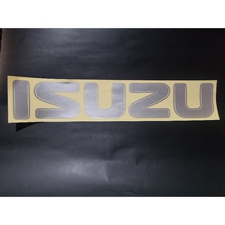 สติ้กเก้อISUZUติดแผงหน้าหัวเก๋งเดก้า(DECA)