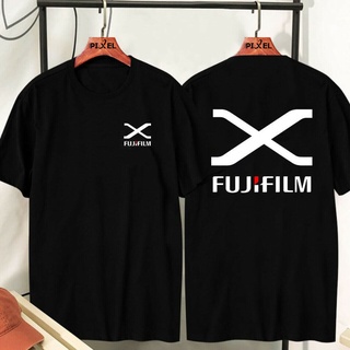 เสื้อยืด ผ้าฝ้าย 100% พิมพ์ลายกล้อง Fujifilm X Series 2022 สําหรับคู่รักSize S-5XL