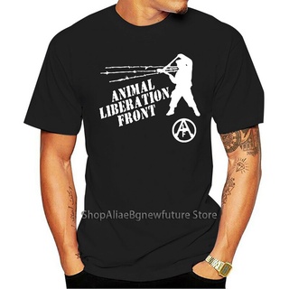 oversize T-shirt เสื้อยืดผ้าฝ้าย พิมพ์ลายสัตว์ Liberation Front - ALF AKcjbf28HAfgil04 S-5XL