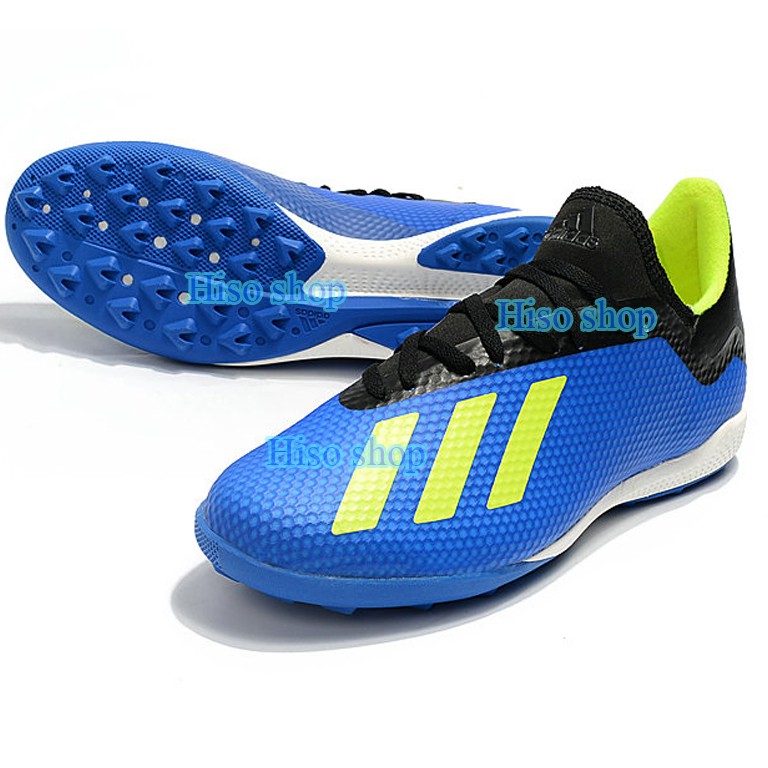 รองเท้าฟุตบอล Adidas X tango 18.3 ของแท้ สีน้ำเงินตัดดำ ไซส์ 46 แบรนด์แท้shop 100% ใส่สบายเพิ่มความมั่นใจในการทำประตู