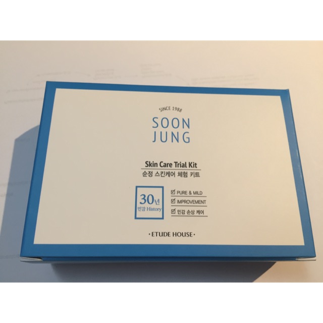 ETUDE SOON JUNG Skin Care trial kit