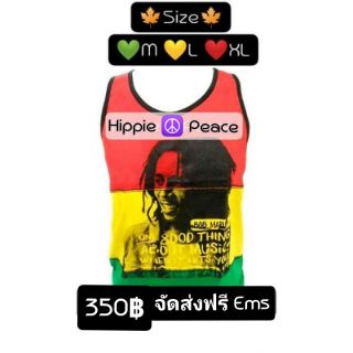 🇲🇱เสื้อกล้าม สกรีนลาย Bob Marley 🇲🇱