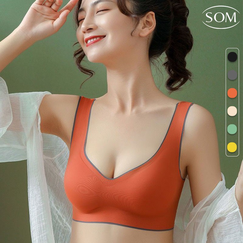 ลดล้างสต๊อก SOM Underwear เสื้อในผูู้หญิง ใส่สบายไร้โครงไร้รอยต่อ B176