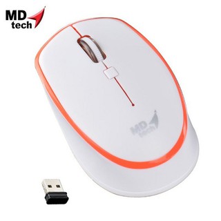 เม้าส์ Mouse MD-TECH Wireless Mouse RF-163