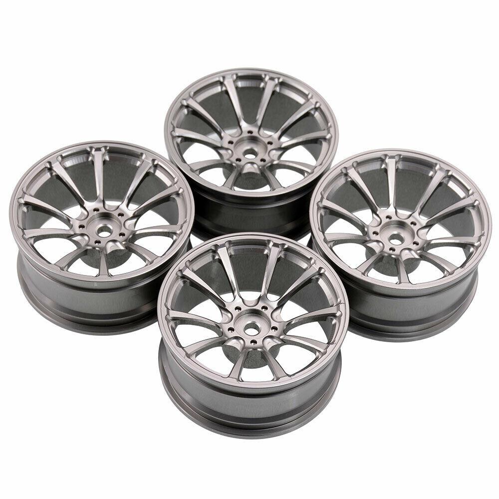 อะแดปเตอร์ล้ออลูมิเนียม 1/10 Touring Car Rims 26 มม.*52 มม. 12 มม. 4 ชิ้น (Z191)