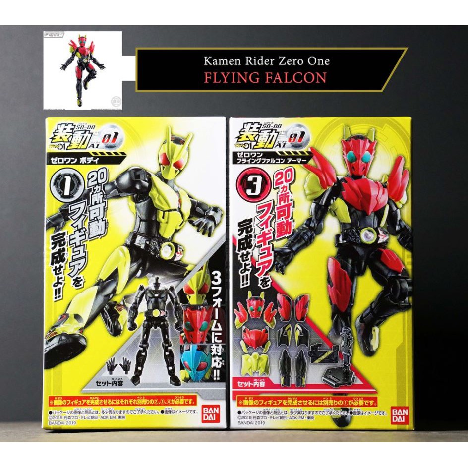 SO-DO Kamen Rider Zero One Flying Falcon มดแดง SODO masked rider มาสค์ไรเดอร์ SHODO Zero-One AI 01