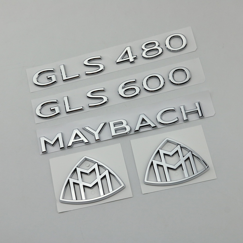 M GLS GLS Class Tail Label สติกเกอร์รถ GLS480 GLS600 MAYBACH ด้านหลังป้าย Word Label Letter รถป้าย