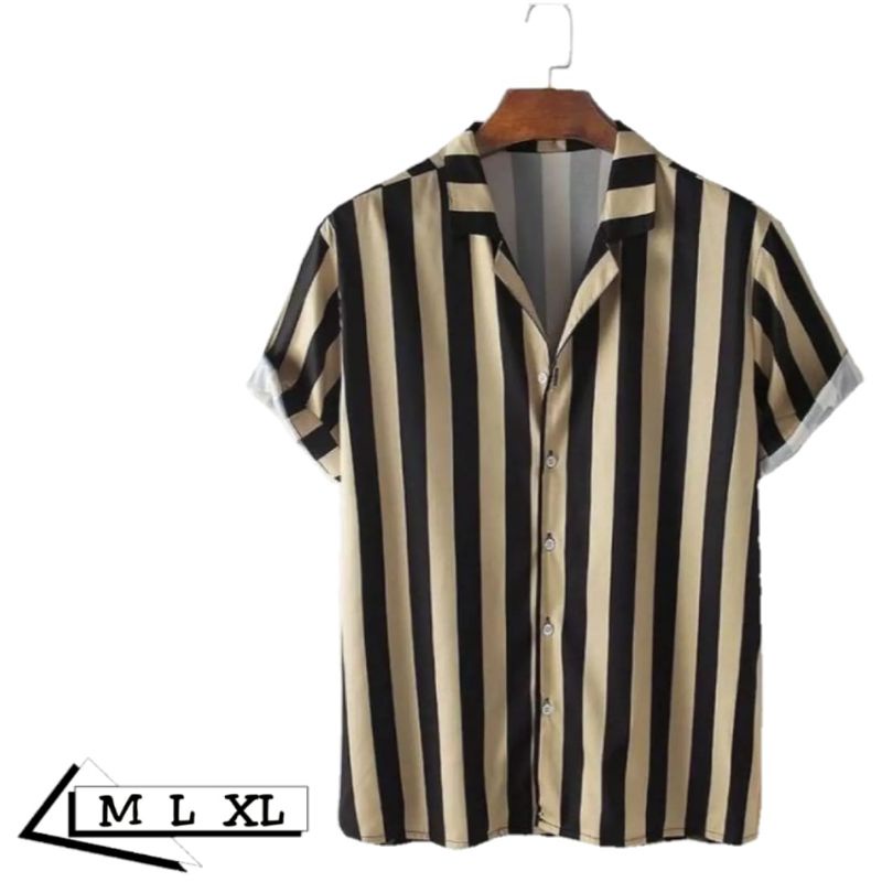 Kemeja Short SLEEVED STRIP SHIRT