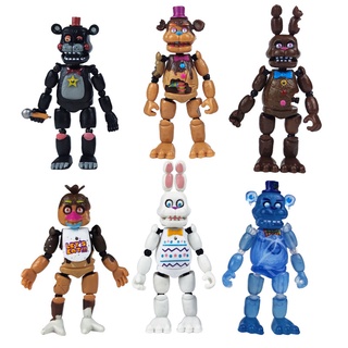 2021 เกม Fnaf ของเล่นตุ๊กตาหมี Bonnie Foxy Fazbear พร้อมแสงสําหรับเด็ก