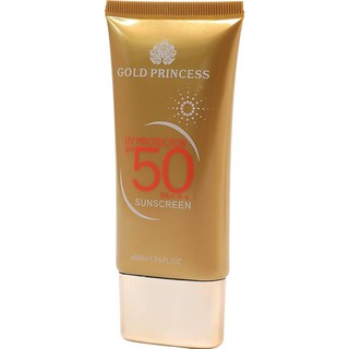 🔥พร้อมส่ง🔥CXC- Gold Princess Sunscreen cream ครีมกันแดดทาหน้า โกล์ด ปริ๊นเซสส์ 50 ml. Y27