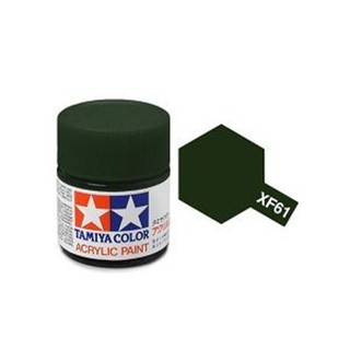 Tamiya Acrylic Paint XF-61 (Dark Green)