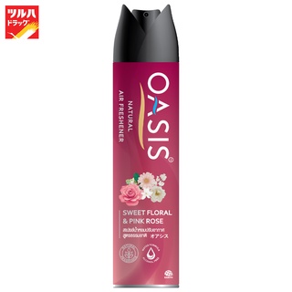 OASIS NATURAL SPRAY SWEET FLORAL &amp; PINK ROSE 320 ML / โอเอซิส เนเชอรัล สเปรย์ กลิ่นสวีท ฟลอรัล &amp; พิงค์ โรส 320 มล.