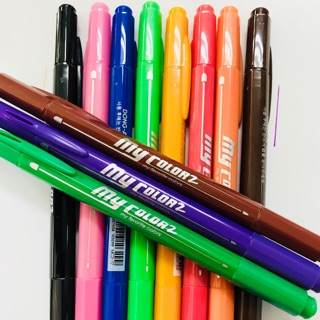ปากกาตัดเส้น ปากกาเน้นข้อความ  my color 2