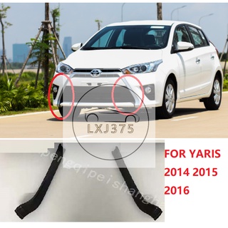 กรอบตกแต่งรถยนต์ สีดํา สําหรับ Toyota YARIS 2014 2015 2016 1 ชุด