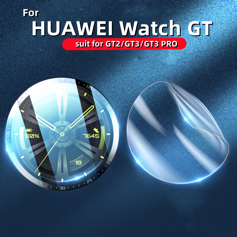 ฟิล์มกันรอยหน้าจอ TPU แบบนิ่ม สําหรับ Huawei Watch GT 3 2 Smart Watch 42 มม. 46 มม. GT3 Pro