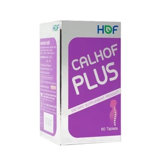 HOF CALHOF Plus ฮอฟ แคลฮอฟ พลัส แคลเซียม ผสม วิตามิน และ เกลือแร่ 11 ชนิด 60/120 เม็ด