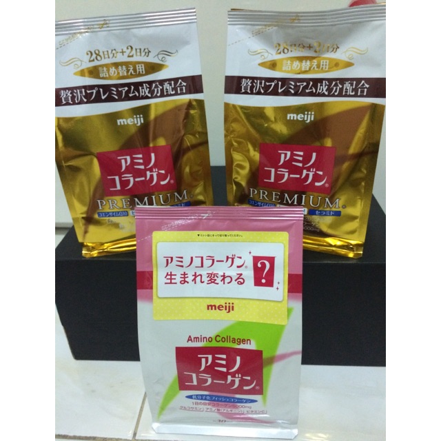 Meiji amino collagen เมจิ อะมิโน คอลลาเจน
