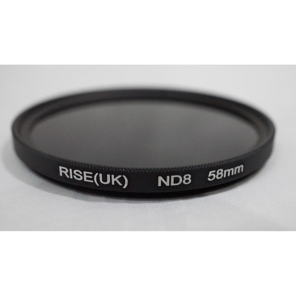 58mm ND 8 - Rise UK Neutral Density ND8 Filter 58 mm