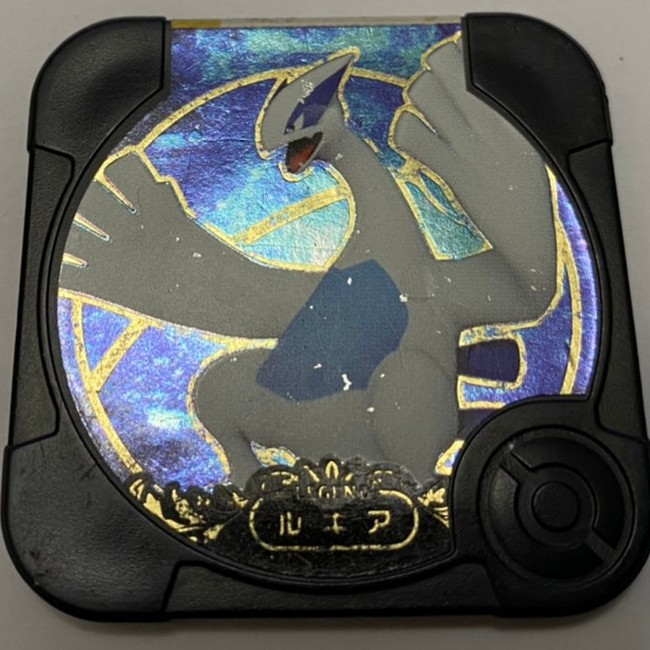Pokemon Tretta Legend Lugia V4 เหรียญแท้ใช้เล่นกับตู้เกมส์ได้ตามปกติ